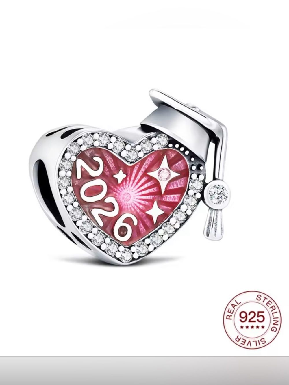 S925 Grad Charm - Picture 2 of 2